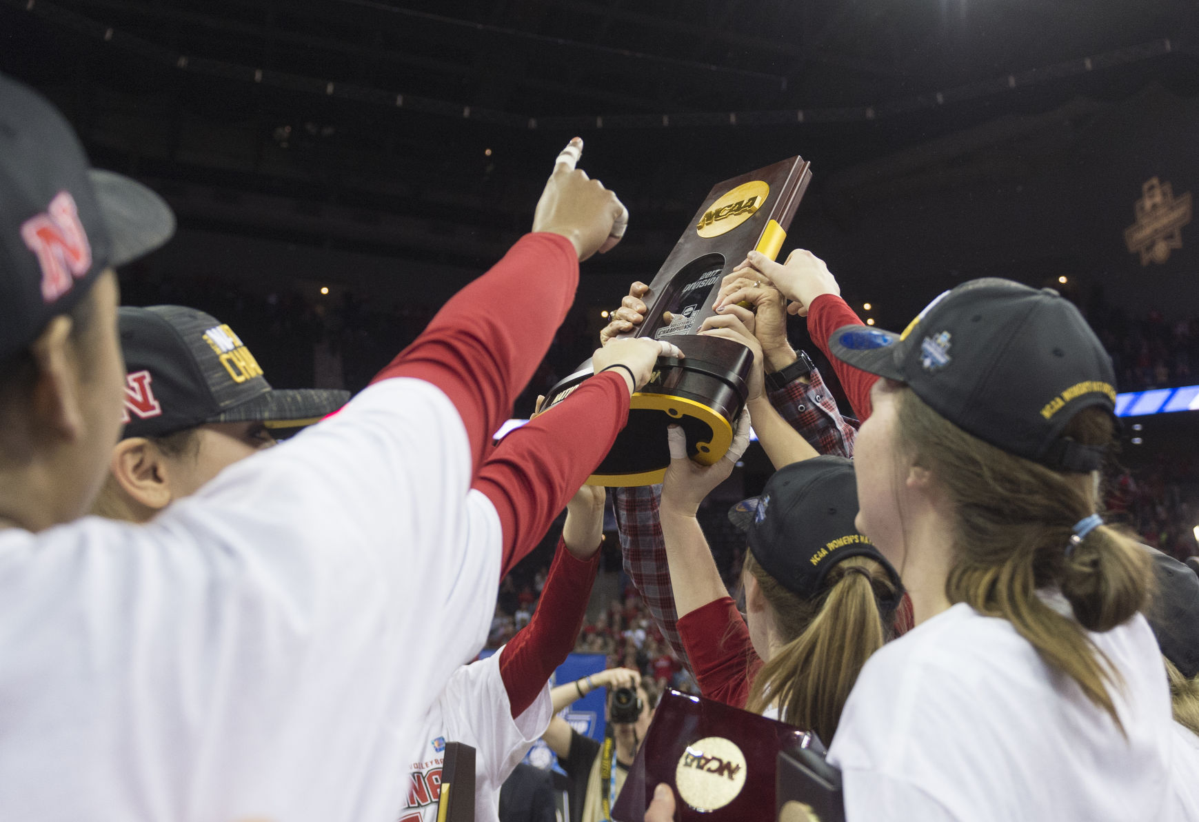 NCAA volleyball final, Nebraska vs. Florida, 12/16/17